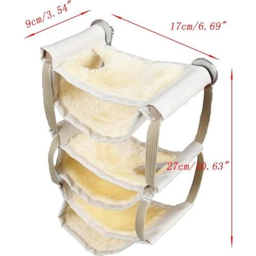 Small Pets Hammock Multilayer Winter Warm Hanging Swing Bed Nest House