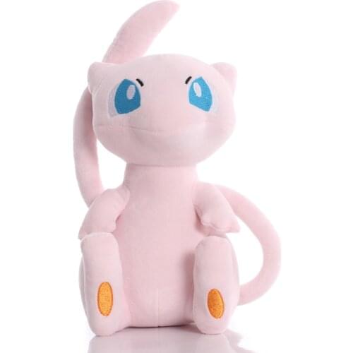 20cm TAKARA TOMY Pokemon New Mew Plush Toy Doll Cute Anime Soft Stuffed Animals Toys Birthday Gifts for Children Kids