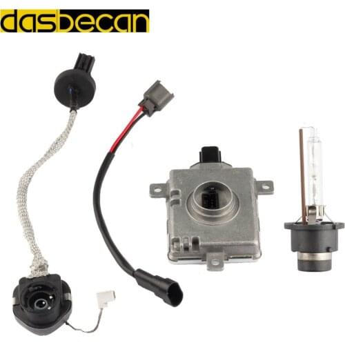 Dasbecan HID Xenon D2S D2R Ballast for Mitsubishi Acura Mazda Honda 2004 - 2012 Power Cable W3T19371 W3T16271 W3T20671 W3T20971