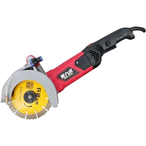 Wall chaser monolithic concrete cutting machine with water and dust-free hydroelectric installation wall angle grinder cutting m