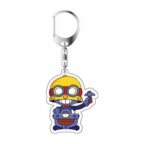 Fashion Cute Keychain Key Ring Cartoon Key Chain Creative Car Bag Phone Acrylic Keyring Pendants Gifts