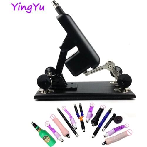 2021 New Sex Machine Automatic With Dildo Attachments Female Masturbation Pumping Gun Sex Toys For Women silent Vibrator Machine