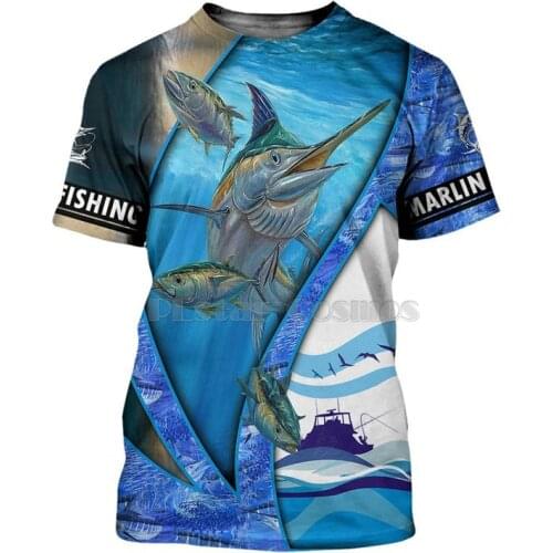 2021 New Fashion Mens 3d Printing T-shirt New Carp Animal Fisherman Fishing Art Short Sleeve Clothing Unisex