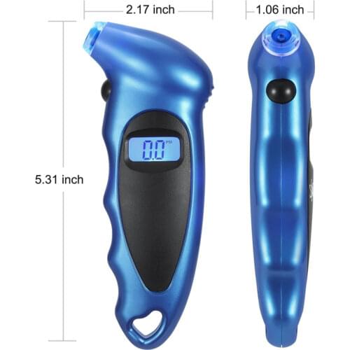 New Tire pressure gauge Backlight High-precision digital tire pressure monitoring car tire pressure gauge Tyre Air Meter