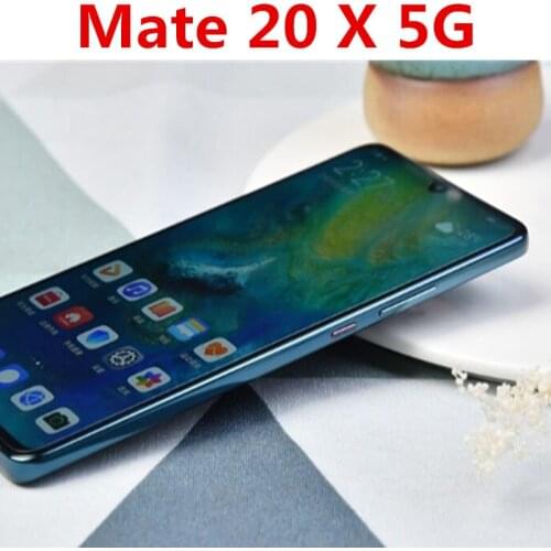 DHL Fast Delivery HuaWei Mate 20 X 5G Smart Phone 7.2" 2K Screen 8GB RAM 256GB ROM Kirin 980 Fingerprint Android 9.0 48.0MP