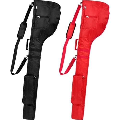 Golf Gun Bag Golf Bag Training Pouch Case Folding Portable For Practice Golf Gun Bags 7-10 Clubs Bracket Gun Rack Pack Adorable