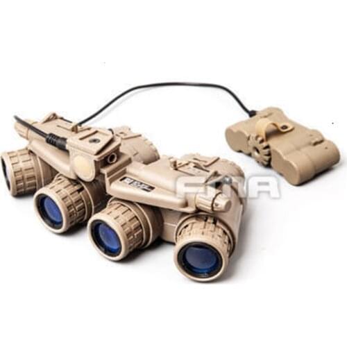 TB-FMA Tactical Airsoft military Gpnvg 18 Dummy Nvg Model + Plastic L4g24 Nvg Mount TB723