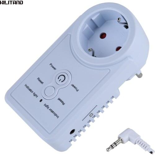 SMS Control GSM Socket Smart Power Plug GSM Outlet Socket Wall Switch with Temperature Sensor Intelligent Temperature Control