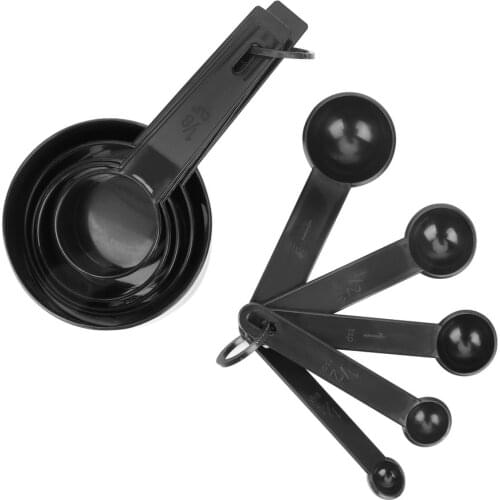 10Pcs/set Kitchen Measuring Spoons Teaspoon Coffee Sugar Scoop Cake Baking Flour Measuring Cups Kitchen Cooking Tools