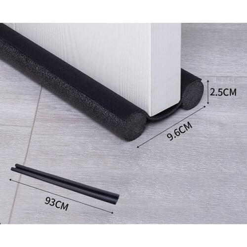 95cm, 93cm Flexible Door Weatherstrip Guard Wind Blocker Sealer Stopper Door Seal Door Bottom Sealing Strip Sealer Stopper