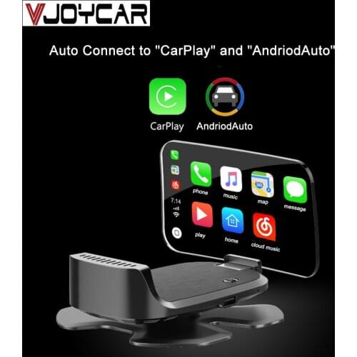 Vjoycar New C6 Car HUD Navigation Head Up Display Support Carplay Android Auto Speed Project Google Map Universal for All Cars