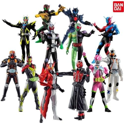 BANDAI Gashapon Kamen Rider 03 Saber Ghost Wizard Zio Zero OneShining Zero Two Anime Toy Model Decoration