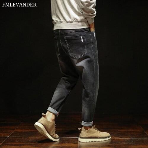 New Fashion Jean Homme Straight Pants Stretch Hip Hop Men Trousers Jeans Men