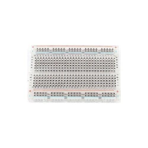 Mini Universal Solderless Breadboard 400 Contacts Available Test Develop DIY