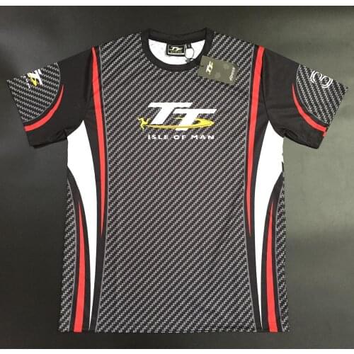 New Superbike Motorcycle TT shirt Dirt Bike Breathable Shirts Isle of Man Racing Fans T-shirt