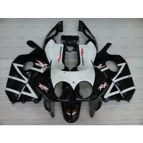 CBR 250 RR 1990 - 1994 MC22 Bodywork CBR 250 RR 1994 Fairings for Honda Cbr250rr 1994 Black White Fairings