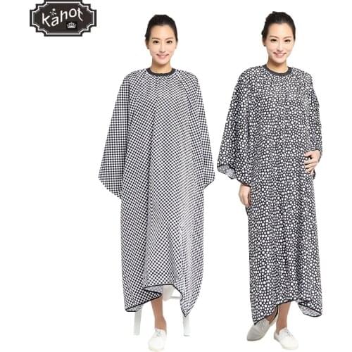 Salon Professional Hair Styling Cape,Hair Cutting Coloring Large Square Dot Waterproof Hairdresser Barber Gown Hairdressing Wrap