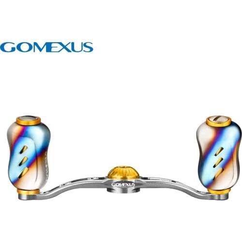 Gomexus Reel Handle Bass Trout Fishing 100mm For Shimano Engetsu Daiwa Tatula Abu Garcia Revo Baitcasting Tuning Handle