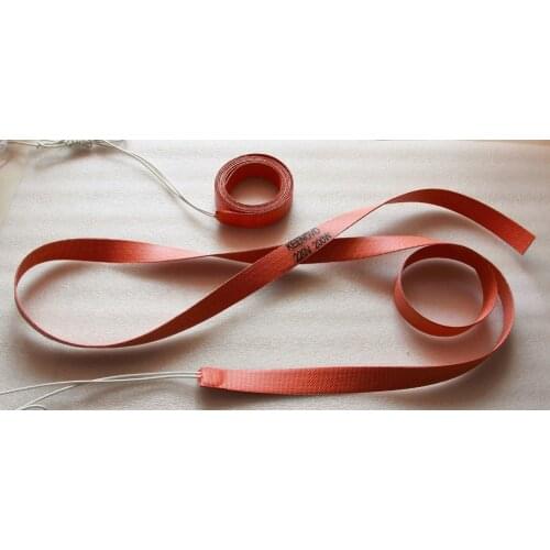 Silicone Pipe Heater, Tube Heating Tape, Heating Belt, Silicone Heating Element,26*2000mm 200W @ 220V Free Shipping