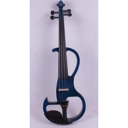 Blue 4 string 4/4 Electric Violin solid wood fine sound 1 Pcs the item is the color if you need other color please tell me