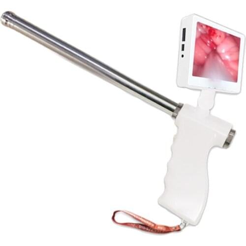 Cow Visual Endoscope Sperm AI Gun Artificial Insemination Cattle Video Endoscope Deferen Veterinary Breeding Kit Cow Farm 2021