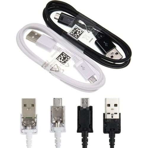 10pcs /lot 1M Micro 5pin USB Sync Data Mobile Phone Android Adapter Charger Cable for Samsung HTC LG Mobile Phone Black White
