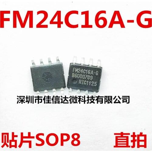 100% New Original 5pcs/lot High Quality FM24C16A-G FM24C16A SOP8 FM24C16