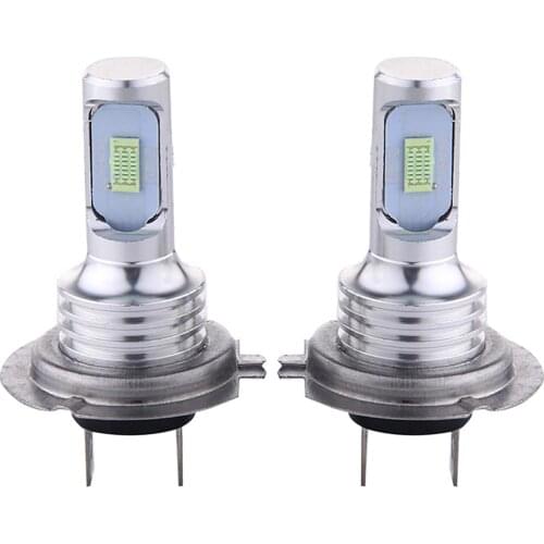 2-Piece H7 LED Headlight Set 35W 4000LM High-Fidelity 8000K Car Bulb, Ice Blue