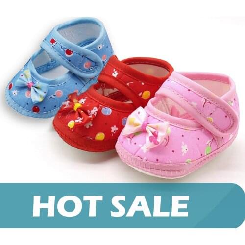 3# Shoes For Toddlers Newborn Infant Baby Bow Girls Soft Sole Prewalker Warm Casual Flats Shoes Обувь Для Малышей Sandalias