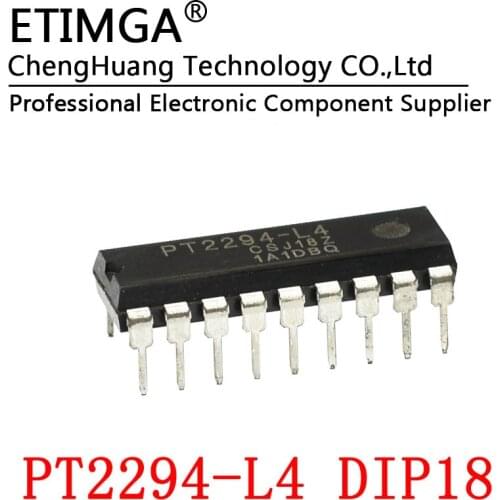 5PCS/LOT PT2294-L4 PT2294 DIP18 Remote Control Decoder Chip