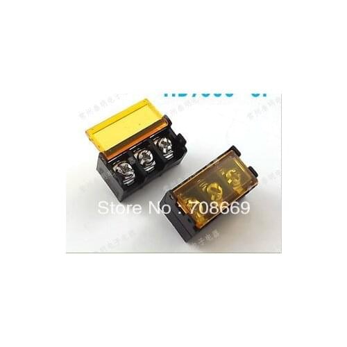 5PCS Terminal Block Connector Cover 9.5mm HB9500-3 Pins