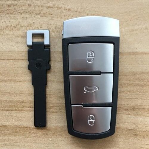 Car Modified Keyless Remote Key Shell for VW Passat B5 B6 CC Magotan Jetta for Skoda Octavia Superb Yeti Intelligent Remote Key