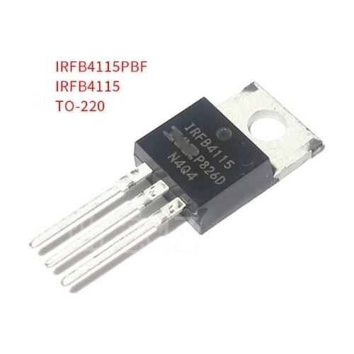 Free Shipping 10PCS/Lot IRFB4115 150V 104A TO-220 IRFB4115PBF new original