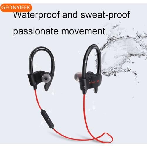 Bluetooth Earphone Earloop Earbuds Stereo Bluetooth Headset Wireless Sport Earpiece Handsfree With Mic For All Smart Phones
