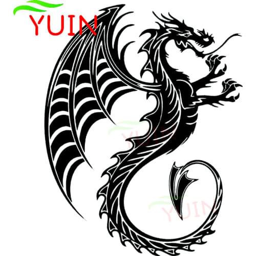 Dragon Beast Cool Car Sticker Fashion Magic Animal Waterproof Decal PVC Body Window Decoration Accessories High Quality Decals