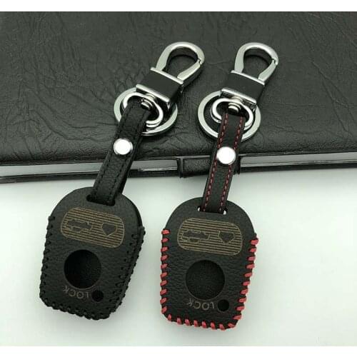 Gzyoumei New Remote 3 Buttons Leather Protect Car Key Case Cover For BMW E46 E31 E32 E34 E36 E38 E39 Z3