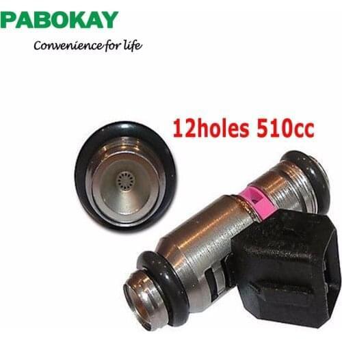 IWP189 28040161A New 12holes pink motorcycle bike fuel injector for Ducati Fuel Gas Petrol Injector Shower M-agneti M-arelli