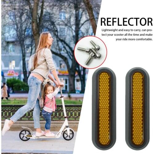 Wheel Cover Protect Shell Safety Reflective Rear Wheel Hub Cover Protective Back Shell Hub Axle Bolt Protector Scooter Part