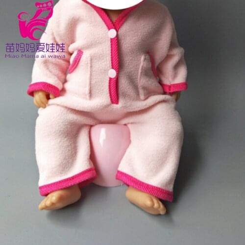 Dolls coat for 43cm Baby New Born Doll reborn baby coat, Children gift dolls clothes