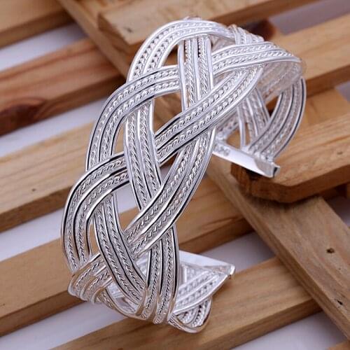 Fashion jewelry, S925 Sterling Silver color Jewelry Bracelets&bracelet, Brand New B59