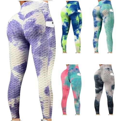 Fashion Women Leggings Long Multicolor Tight High Waist Elasticity Sports Yoga Pants Seamless Fitness Legging sportlegging E2