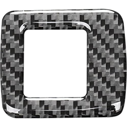 Central Control Armrest Switch Panel Cover Trim Sticker Carbon Fiber for Mazda MX5 2009-2015 Accessories