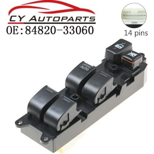 New Power Window Master Switch For Toyota Camry SV21 Land Cruiser 70 80 84820-33060 8482033060 84820-32150 8482032150