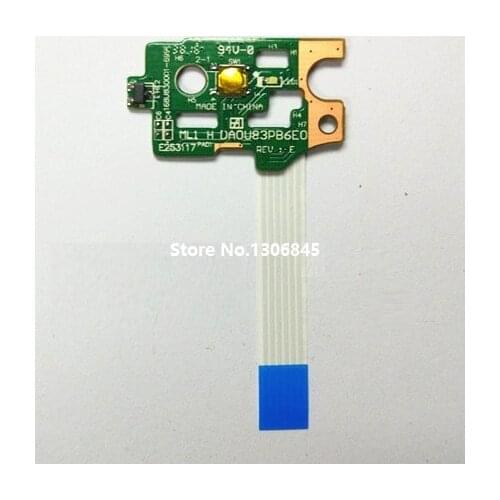 WZSM New switch Power Button Board Cable For HP Pavilion 15-N 15-F 14-N Power Button Board DA0U83PB6E0 732076-001