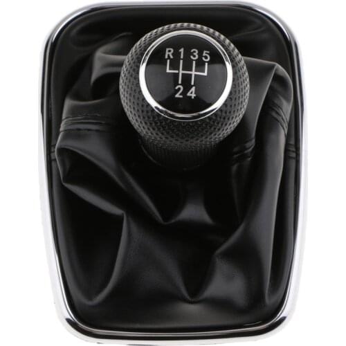 Easy Install Safety Gear Shift Knob Shifter Boot Stitch For Golf MK4 5