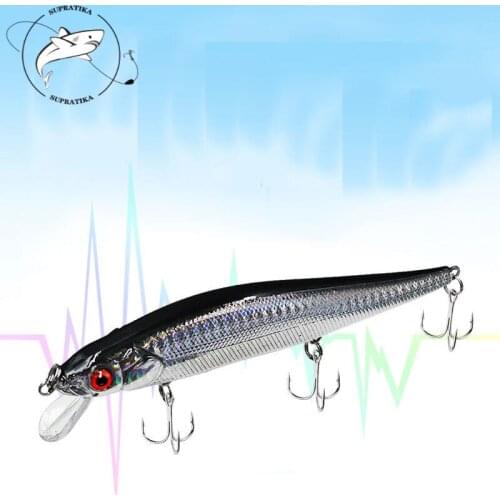 Diving Depth0-2M Freshwater Anti-Corrosion Bionic Fishing Lure Hard Bait Artificial Minnow Wobbler14CM/22G Plastic Fishing Bait