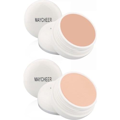 Concealer Isolation Foundation Cream Full Cover Concealer Freckles Acne Dark Circles Eye Bags Soft Moisturizing Brighten Skin