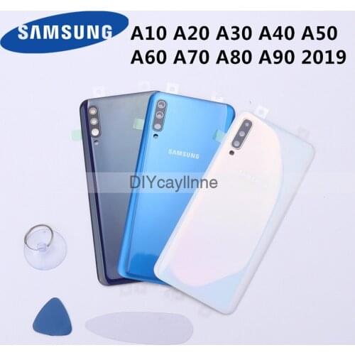 Samsung Galaxy A10 A20 A30 A40 A50 A70 2019 Back Housing Cover Rear Battery Case Replacement + Adhesive Sticker