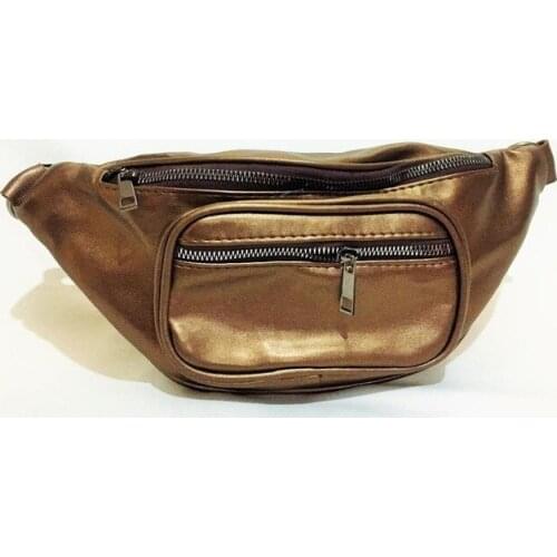 Dr Stone Brand Women Bronze Color faux leather Waist Bag XYBDR63 372693048