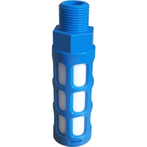 1/8" 1/4" 3/8" 1/2" 3/4" 1" BSP Male Plastic Pneumatic Muffler Air Line Exhaust Silencer